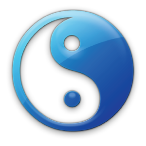 Logo ying yang dental implants logo